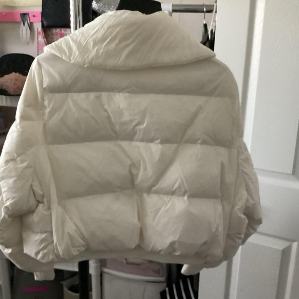 Lightweight Puffer Down Jacket, Small - image 3